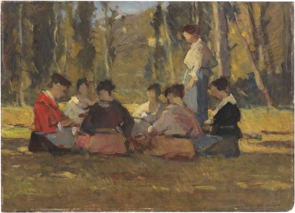Ludovico Tommasi - Nel parco