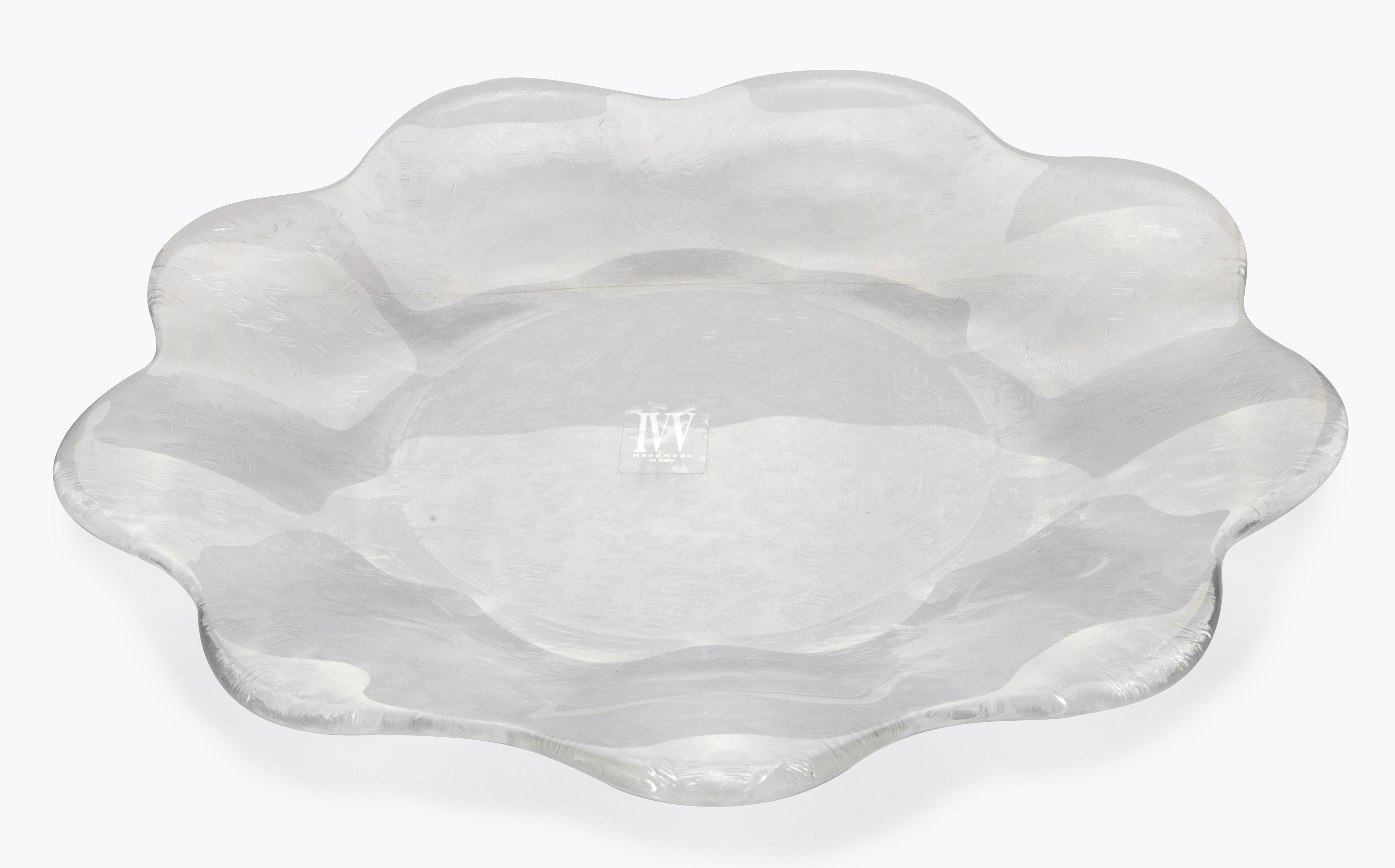 IVV servizio da tavola in vetro trasparente