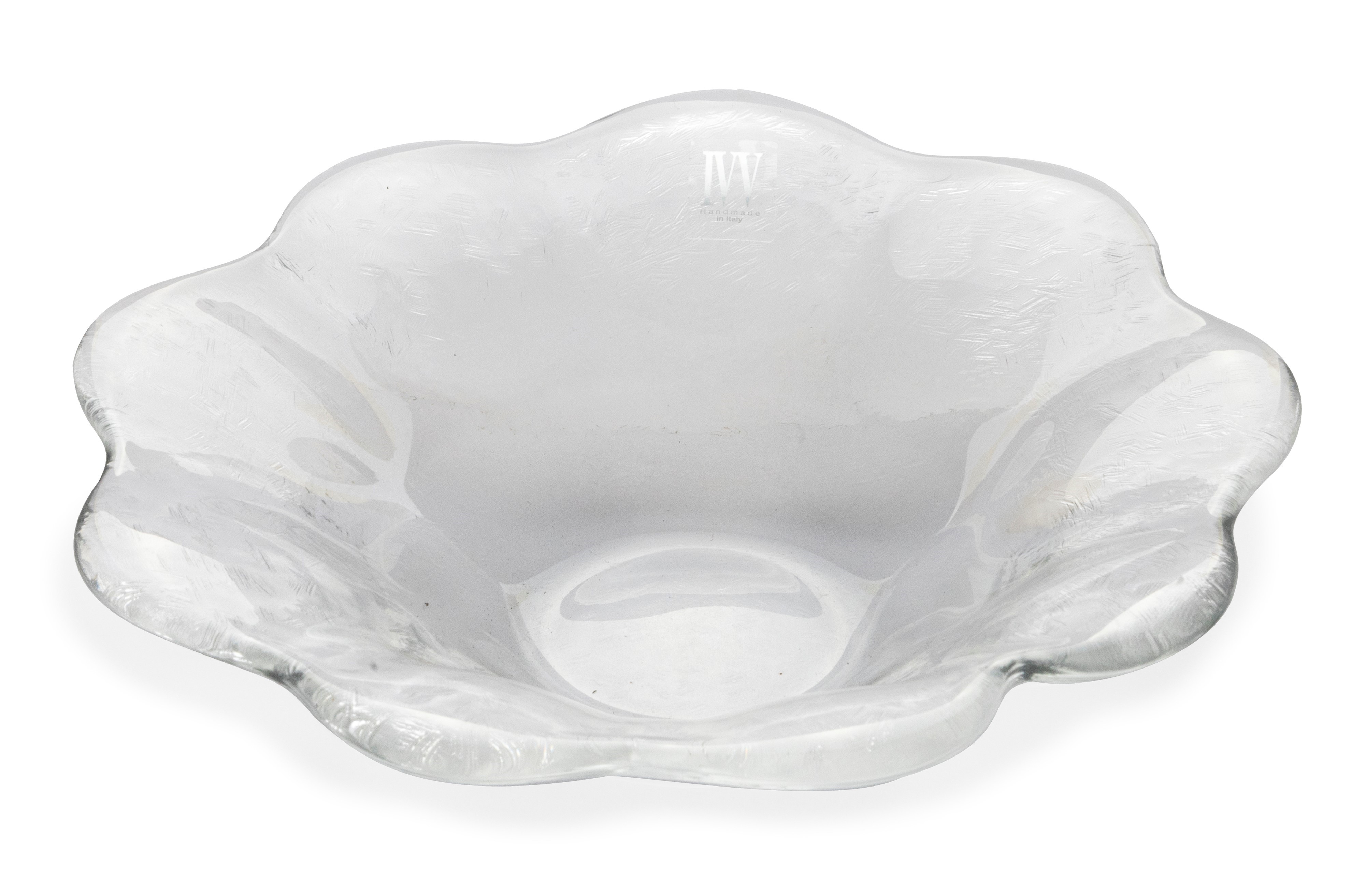 IVV servizio da tavola in vetro trasparente