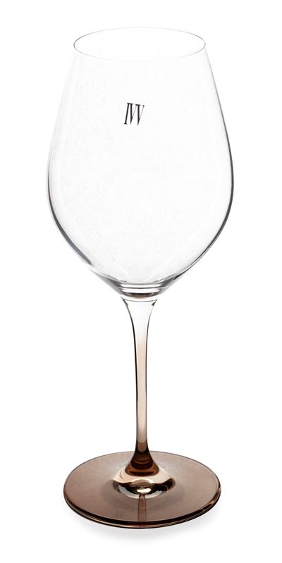 IVV (Industria Vetraria Valdarnese), Dodici calici da vino in vetro trasparente