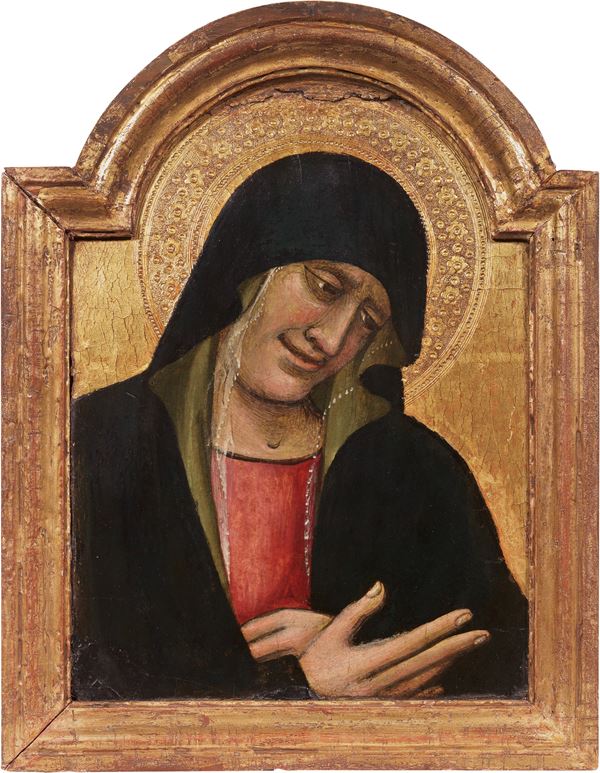 Scuola bolognese del XIV secolo,Lippo di Dalmasio degli Scannabecchi - «Madonna» e «San Giovanni Evangelista»