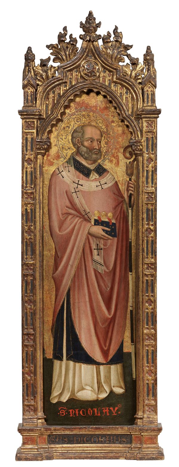 Maestro del Polittico di Torre di Palme - «San Nicola di Bari» e «Santa Margherita»