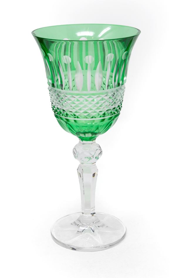 Dodici calici da vino in cristallo Cristalli di Corte "Provenza"   - Auction PARADE IV - L'Arte della Tavola - Casa d'aste Farsettiarte