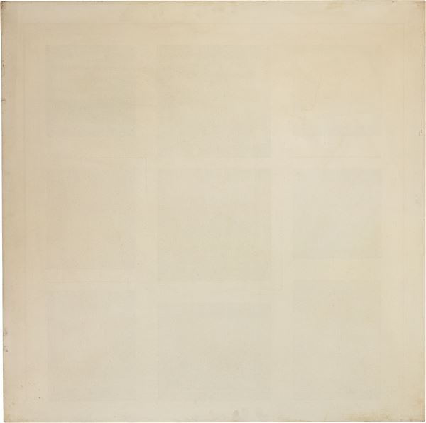 Riccardo Guarneri : 9 quadrati diversificati  (1973)  - Olio su tela - Auction Contemporary Art - Casa d'aste Farsettiarte