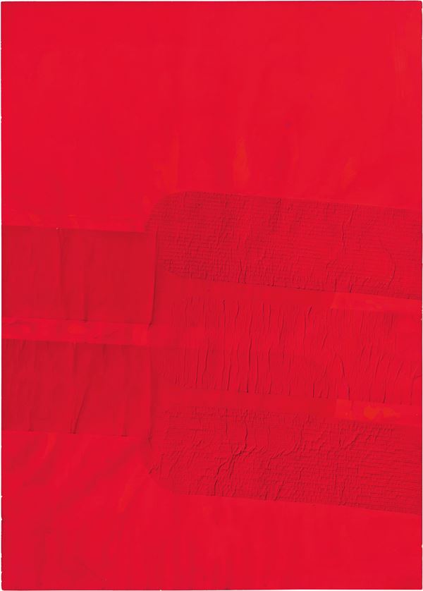 Tano Festa : Collage N. 15 A  (1960)  - Collage di carte povere e tempera su carta - Auction Contemporary Art - Casa d'aste Farsettiarte
