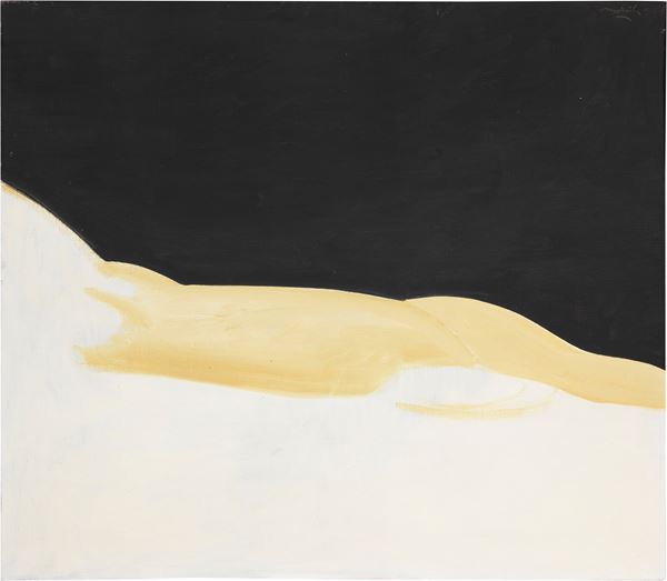Carlo Mattioli : Nudo coricato  (1970)  - Olio su tela - Auction Modern Art - Casa d'aste Farsettiarte