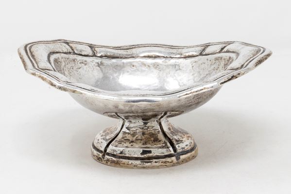 Zuccheriera ovoidale in argento  - Auction PARADE IV - L'Arte della Tavola - Casa d'aste Farsettiarte
