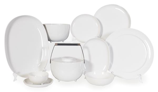 Rosenthal: servizio di piatti per 8 persone in porcellana bianca