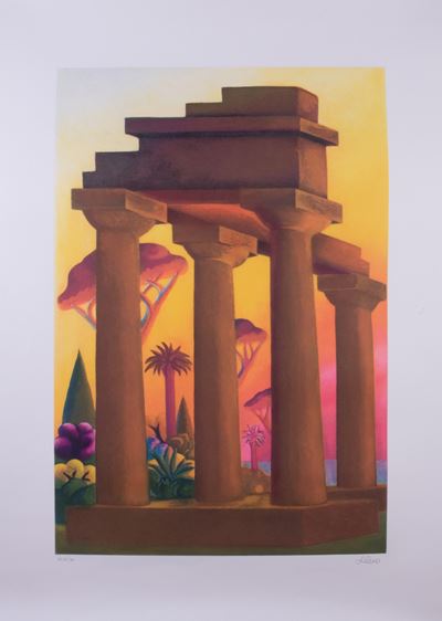 Paesaggio con Colonne