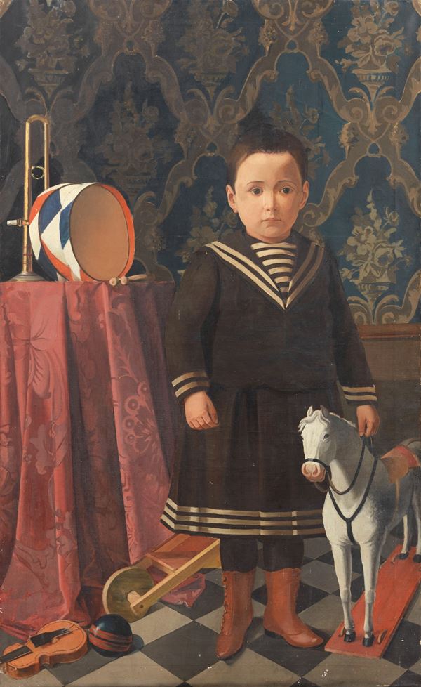 Ignoto del XX secolo - Ritratto di giovinetto