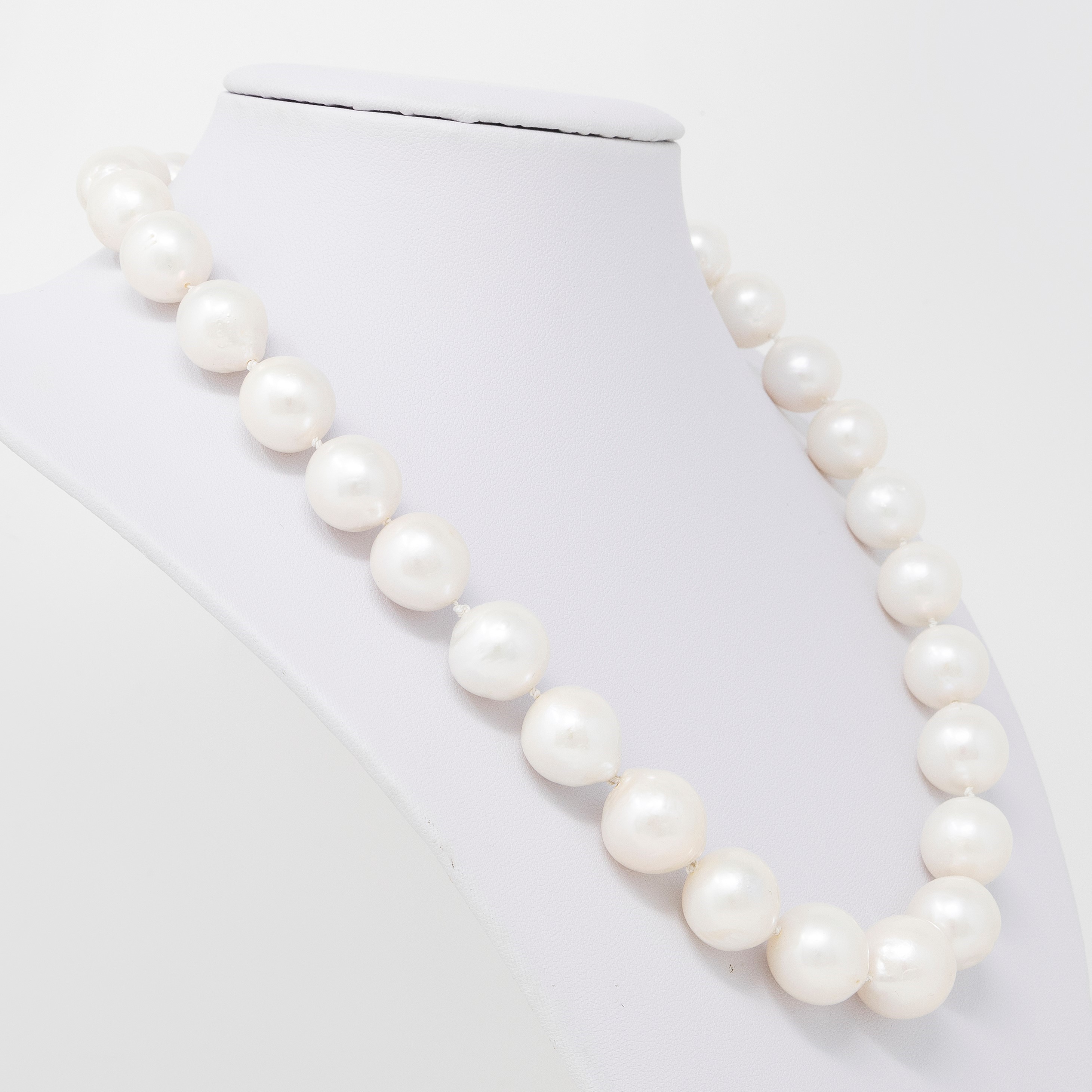 Collana di Perle di Fiume Grigie