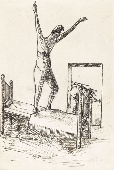 Alzatomi in Piedi sul Letto, Nudo Come Dio Mi Fece...