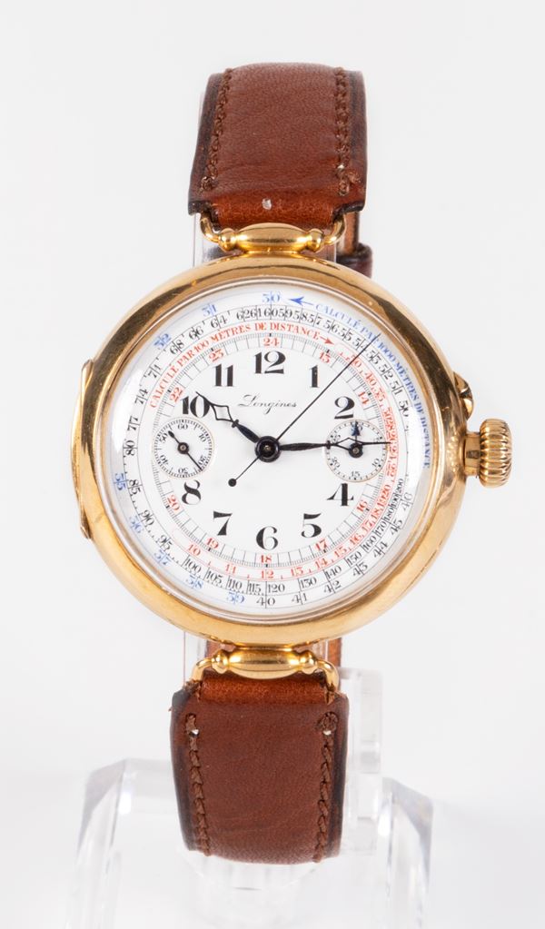 Longines Chronographe-Compteur orologio da polso, anni Venti