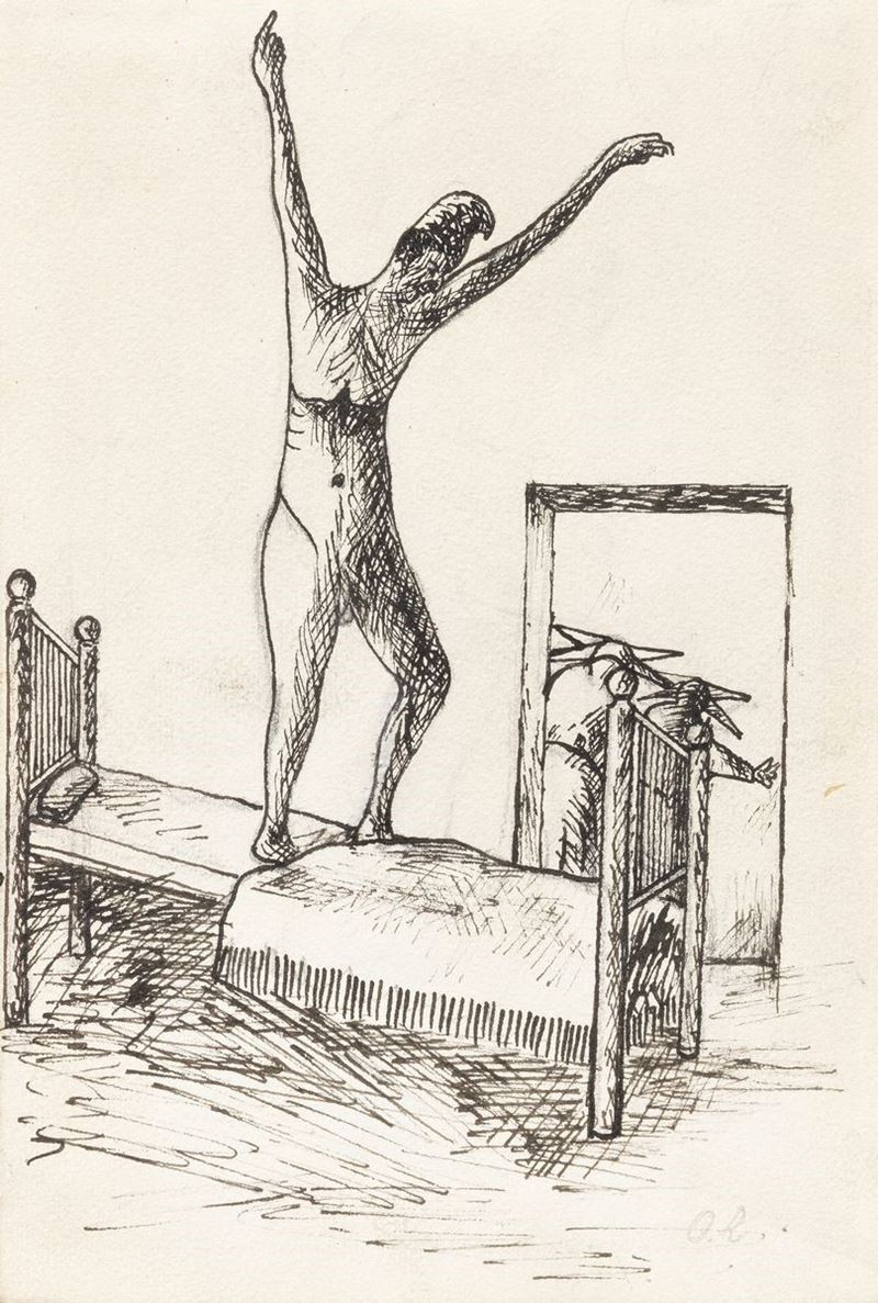 Ottone Rosai - Alzatomi in Piedi sul Letto, Nudo Come Dio Mi Fece...