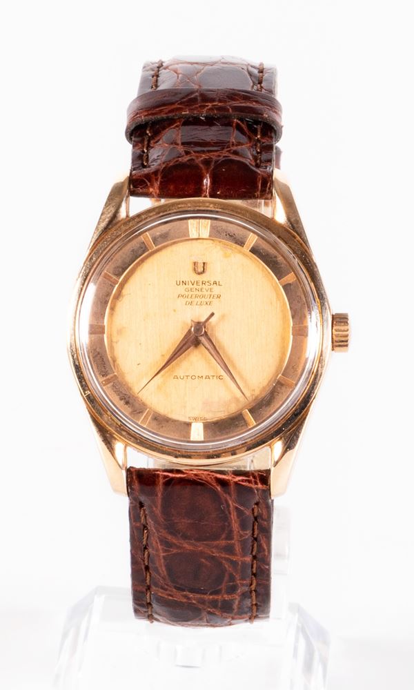 Universal Genève Polerouter orologio da polso, anni Settanta