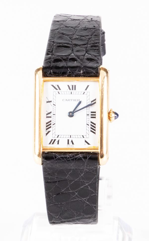 Cartier Tank orologio da polso, anni Settanta