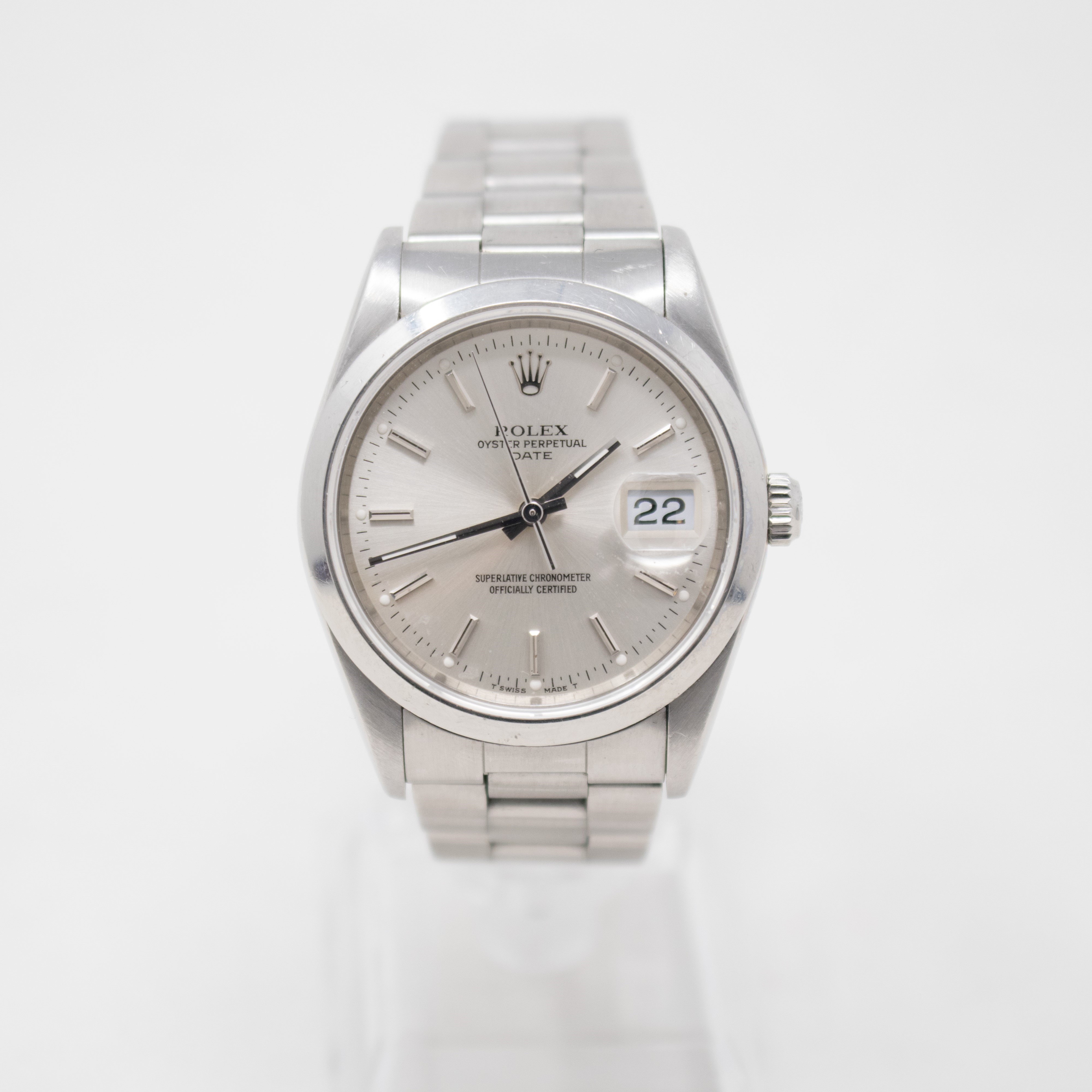Rolex Oyster Perpetual Date Orologio da Polso Ref. 15200