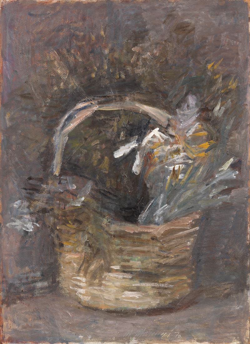 Mario Marcucci - Cesto con Fiori