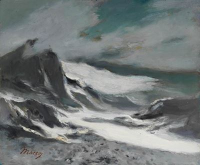 Tempesta sul Monte Bianco