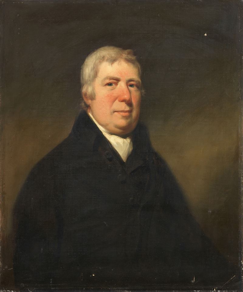 Henry Raeburn (attr. A) - Ritratto di Gentiluomo