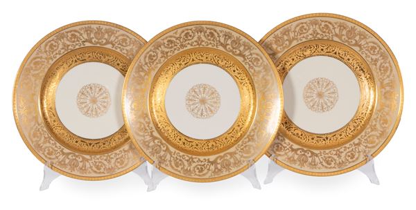 Dodici piatti in porcellana Bavaria  - Auction PARADE IV - L'Arte della Tavola - Casa d'aste Farsettiarte