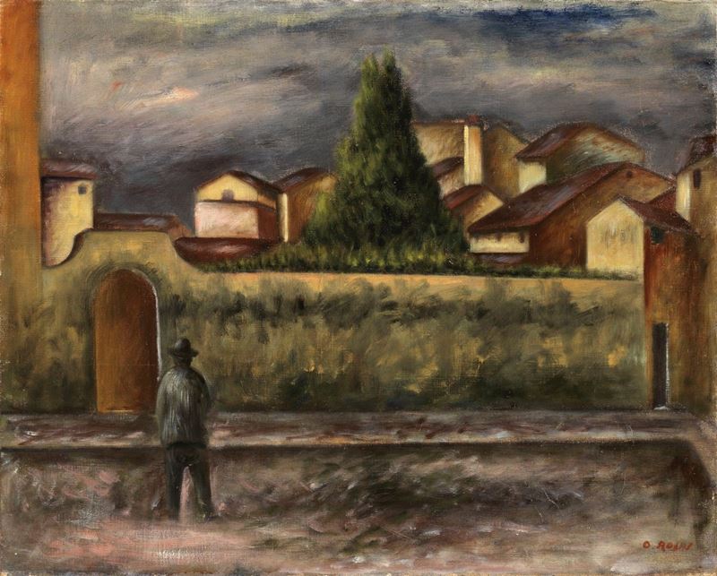Ottone Rosai - Tempo di Pioggia