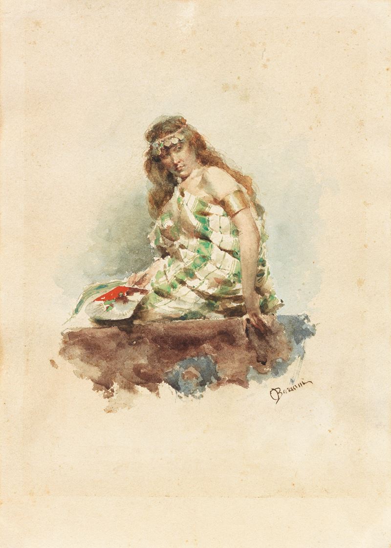 Odoardo Borrani - Odalisca