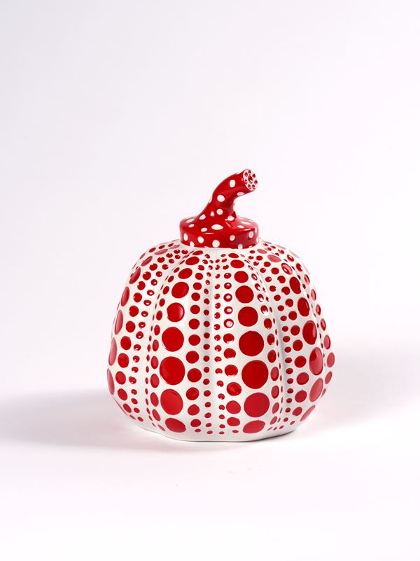 Yayoi Kusama : Pumpkin  - Multiplo in resina - Auction Paintings, Drawings, Sculpures  [..]