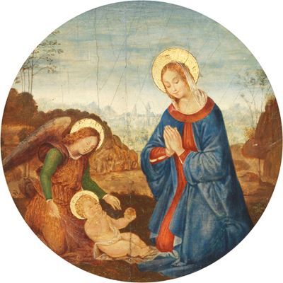 Adorazione del Bambino