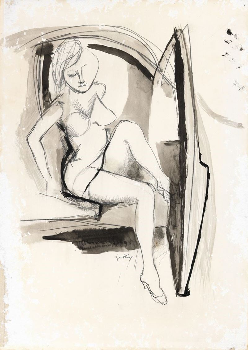 Renato Guttuso - Figura Femminile