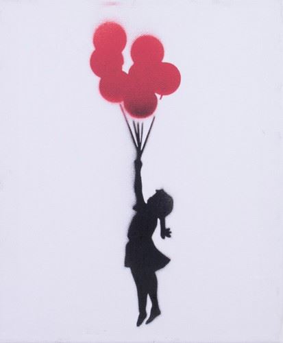Banksy - Little Girl With Ballons