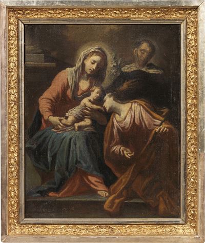 Madonna Col Bambino, Santa Caterina e Sant'antonio