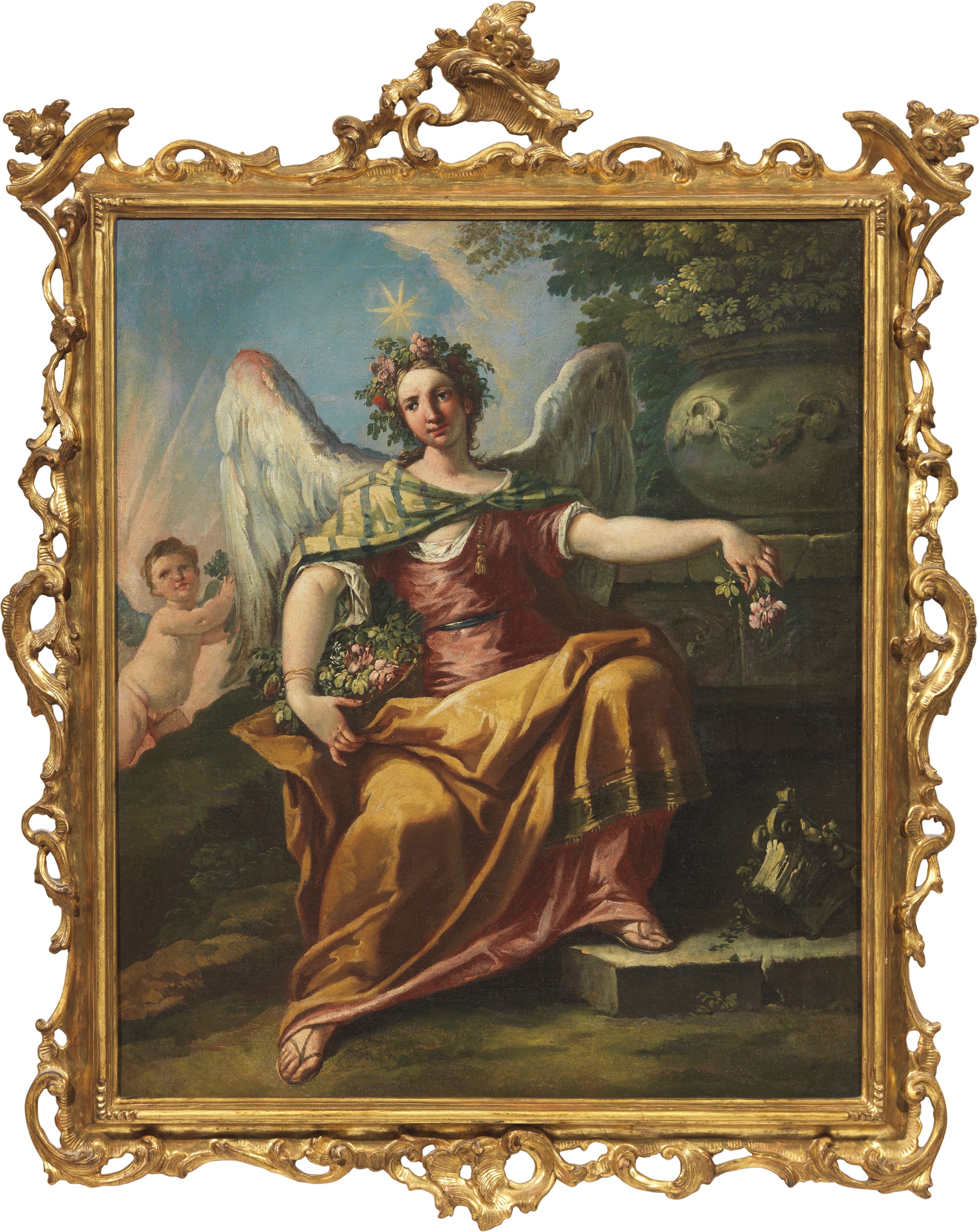 Gaspare Diziani - «allegoria del Meriggio» e «allegoria della Primavera (mattino)»
