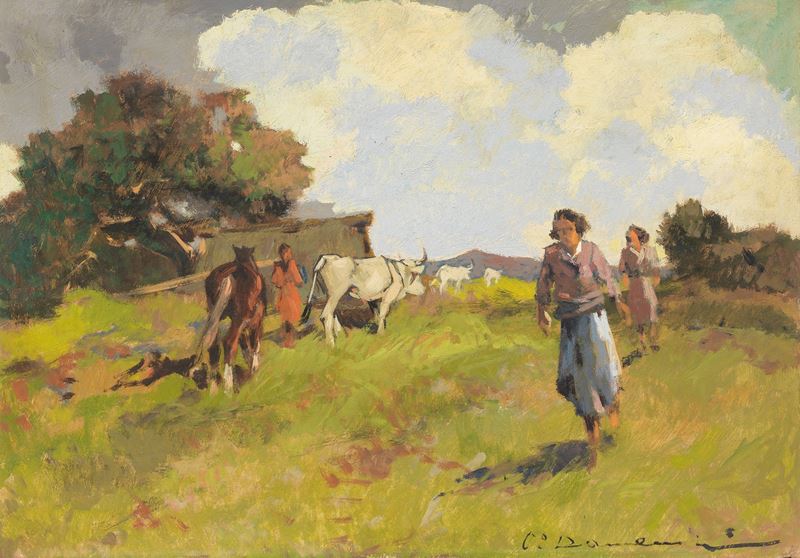 Carlo Domenici - Campagna Toscana