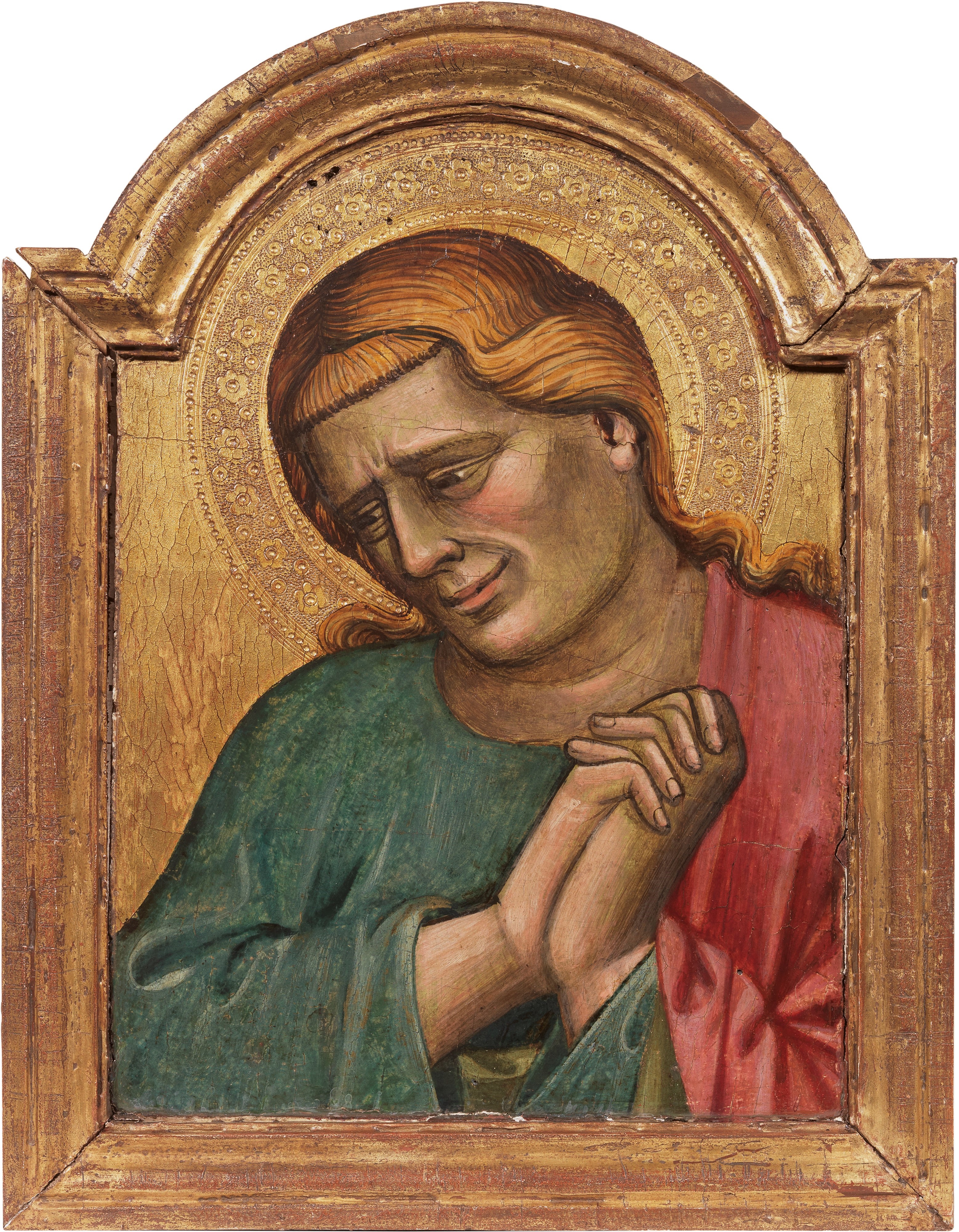 Lippo di Dalmasio degli Scannabecchi - «madonna» e «san Giovanni Evangelista»