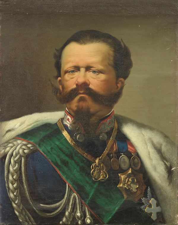 Ignoto del XIX secolo - Ritratto di Vittorio Emanuele II
