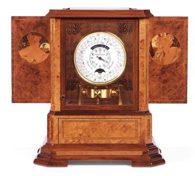 Orologio da Tavolo Jaeger-lecoultre Atmos in Stile Art Nouveau