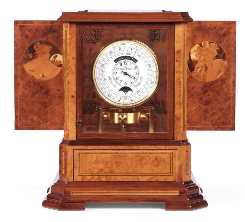 Orologio da Tavolo Jaeger-lecoultre Atmos in Stile Art Nouveau