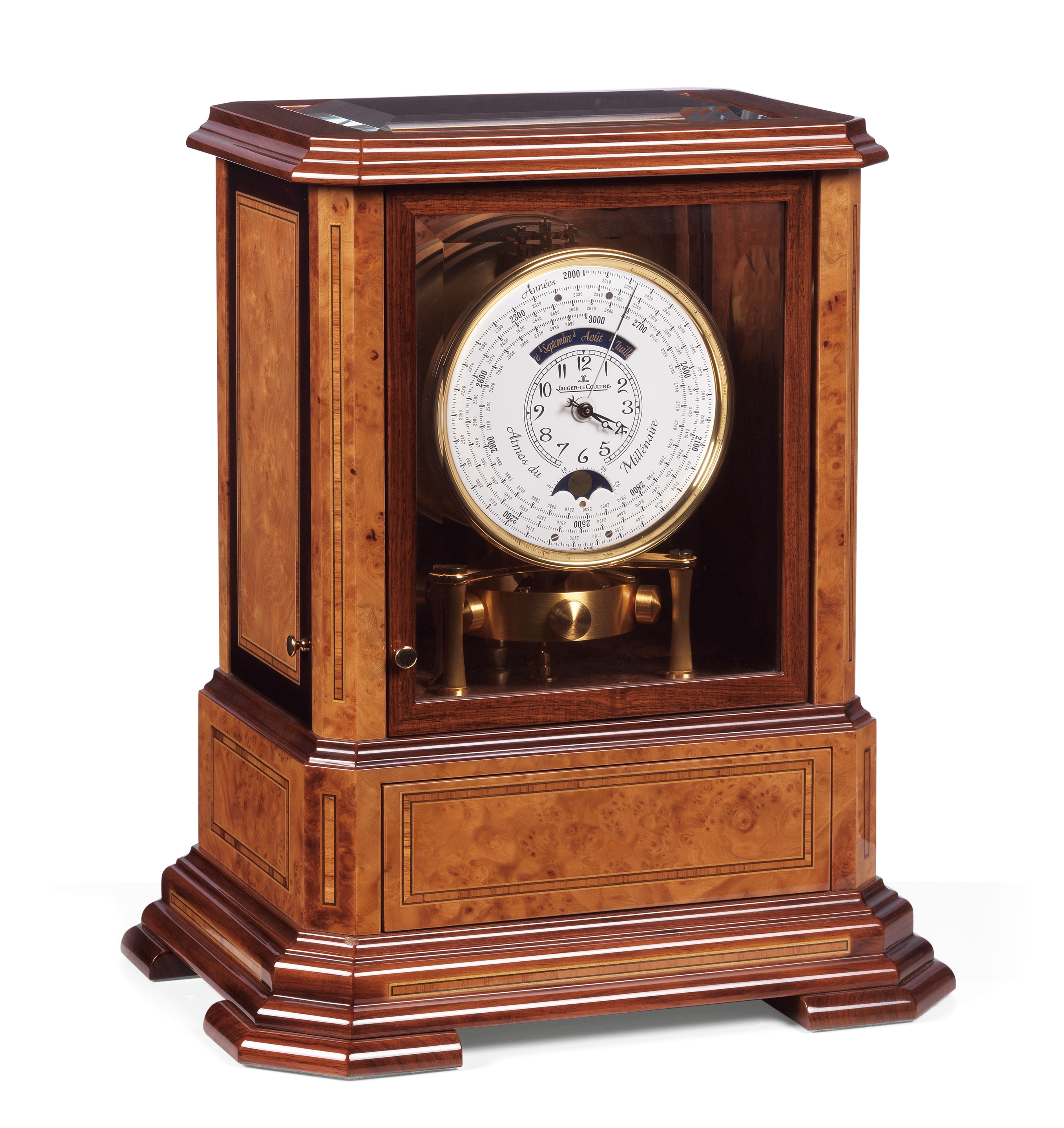 Orologio da Tavolo Jaeger-lecoultre Atmos in Stile Art Nouveau