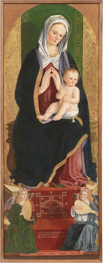 Madonna con il Bambino e Due Angeli Musicanti
