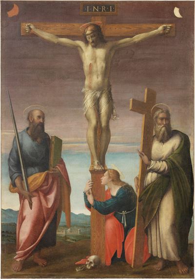 Crocifissione con i Santi Pietro, Paolo e Maria Maddalena