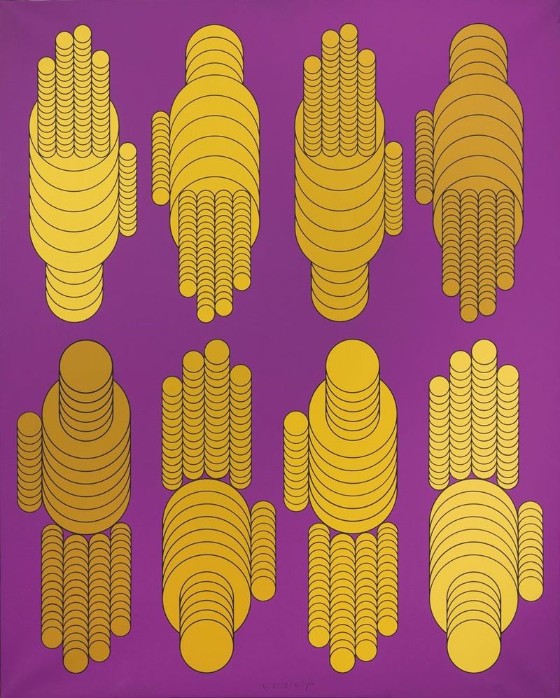 Victor Vasarely - Koe-kez