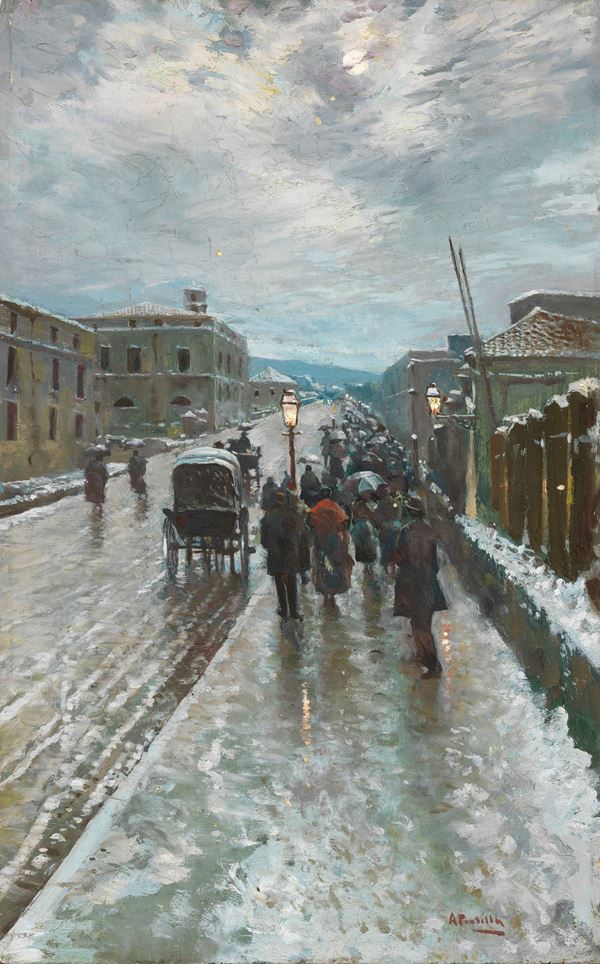 Attilio Pratella - Ponte della Maddalena
