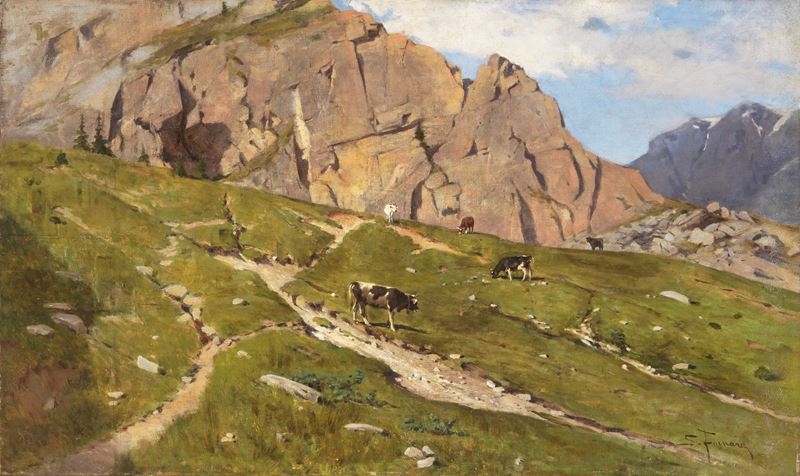 Sallustio Fornara - Pascolo Alpestre