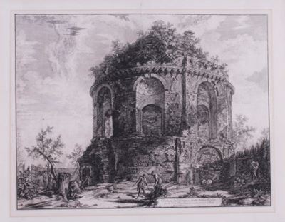Veduta del Tempio, Detto della Tosse