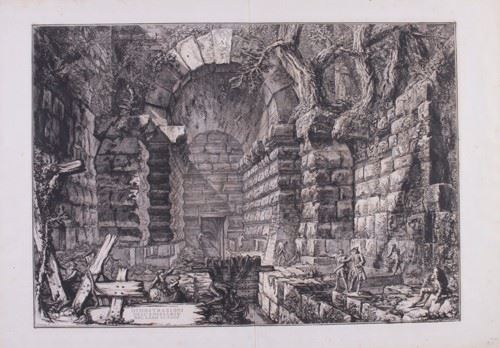 Giovan Battista Piranesi - Dimostrazioni Dell'emissario del Lago Albano