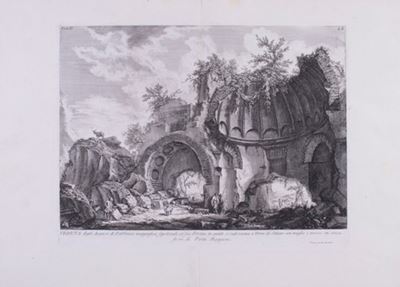 Veduta degli Avanzi di Fabbrica Magnifica Sepolcrale Co' Sue Rovine