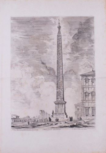 Giovan Battista Piranesi - Obelisco Egizio
