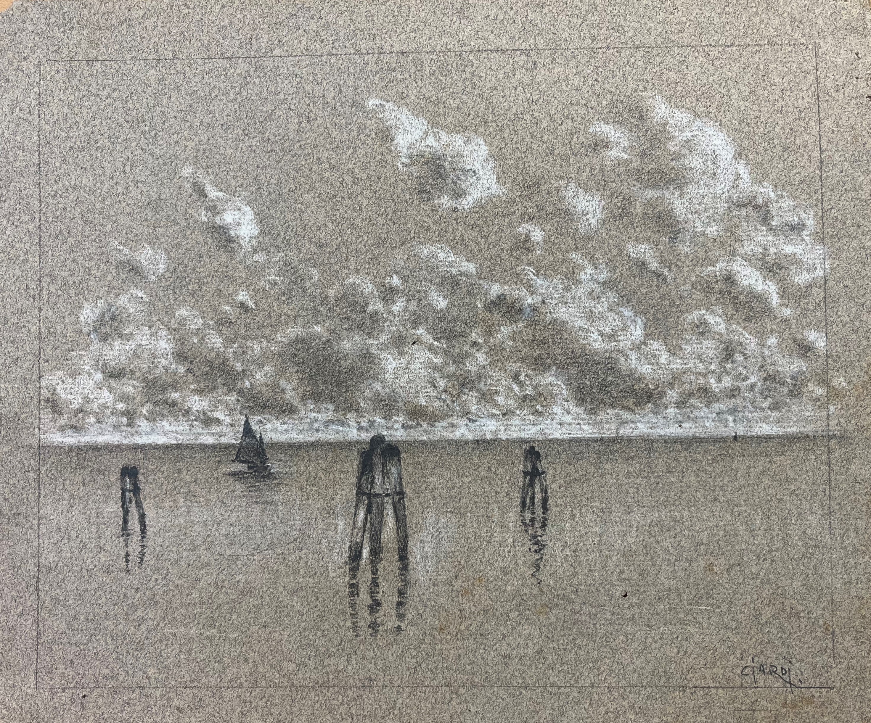 Guglielmo Ciardi - Sei Disegni a Soggetto «laguna»