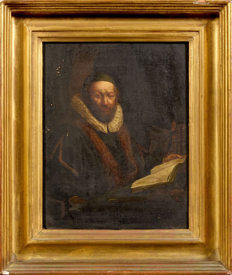 Ignoto del XIX Secolo - Gentiluomo nello Studio